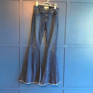 Free People Super Flare Jeans